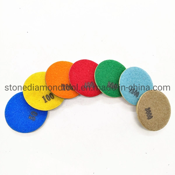 3" Typhoon Dry/Wet Concrete Floor Polishing Pads