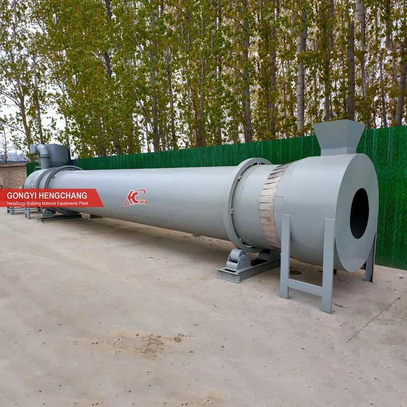 Newly Small Mining Equipment Rotary Dryer Zinc Silver Copper Lead Zinc Salt Wood Sawdust Rotary Dryer Machine Industry Rotary Wood Chips Mini Drum Dryer Price