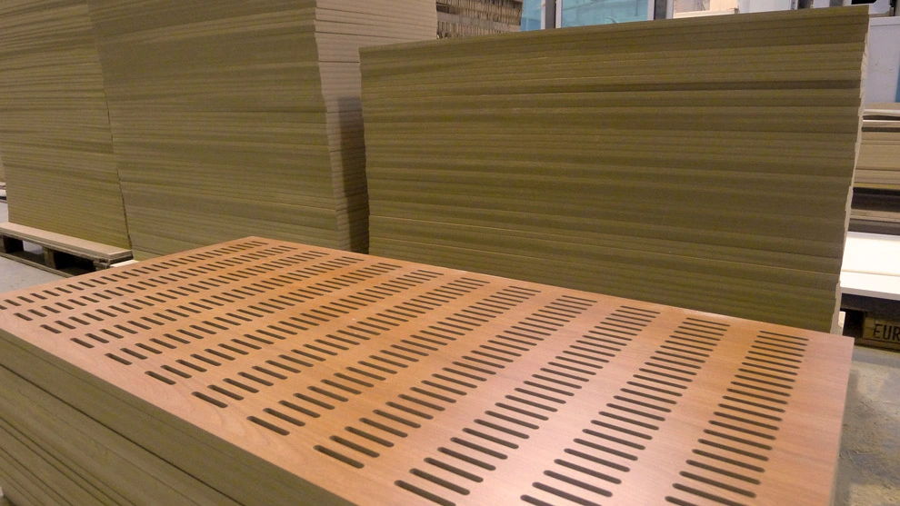 Perforated Acoustic Wooden Board and Panel for Decorative Wall