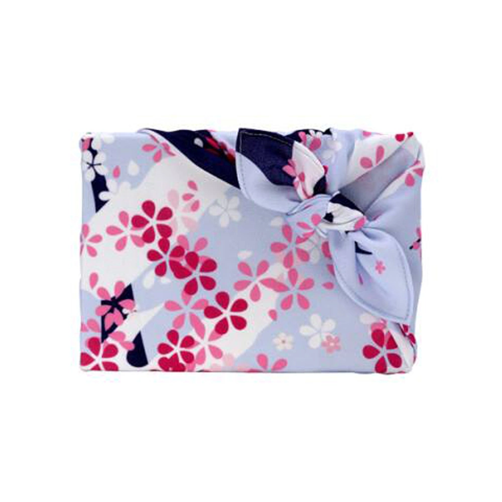 Clásica de estilo japonés de color doble paño protector japonés Furoshiki