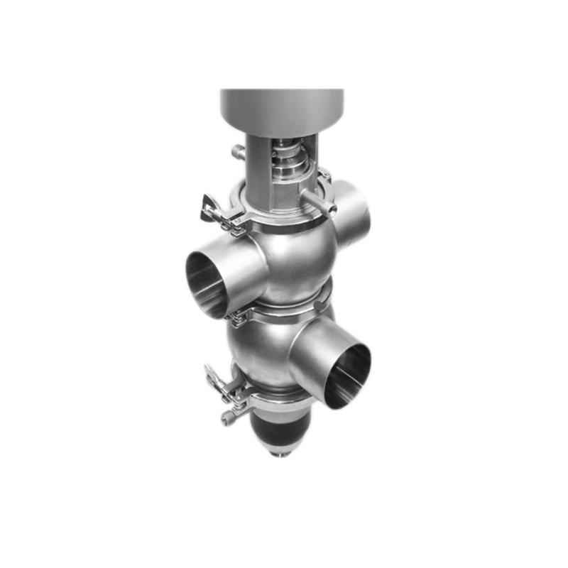 Welding Pneumatic Mix-Proof Reversing Valve for Food Processing