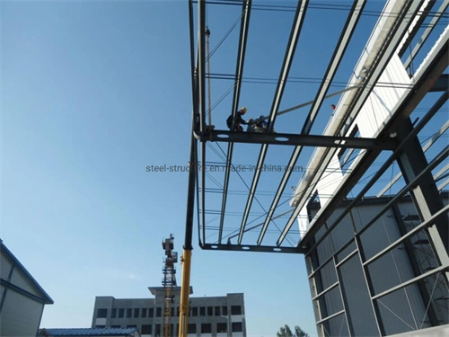 Prefabricated Steel Frame Fabric Aircraft Hangar Shed Warehouse for Sale Steel Structure Building Construction