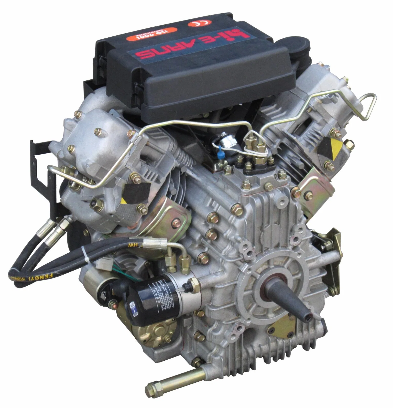 Air-Cooled Dois Cilindros Diesel Engine para abrir o gerador da estrutura (2V86F)