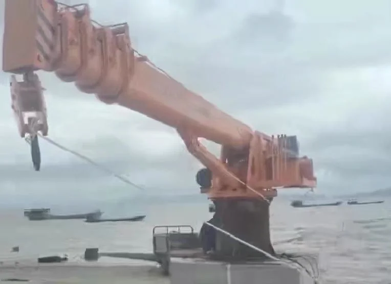 Telescopic Boom Crane Marine Deck Crane Hydraulic Crane