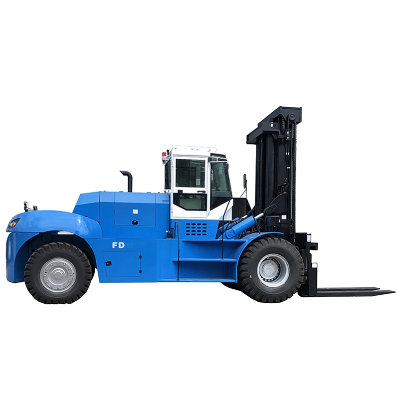 Heavy Container Forklift Truck 35ton Large Capacity Diesel Fork Lift Lifting Equipment with Heigh Quality