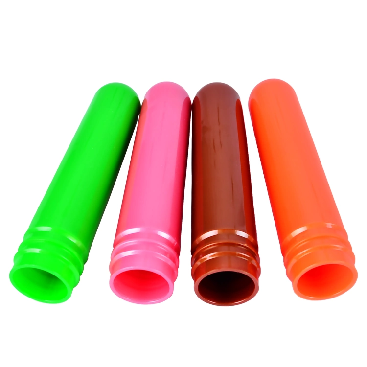 Wholesale/Supplier 20mm 24mm 28mm 32mm 68mm 88mm Neck Size Pet Plastic Material Clear Colorful Plastic Bottle Preform