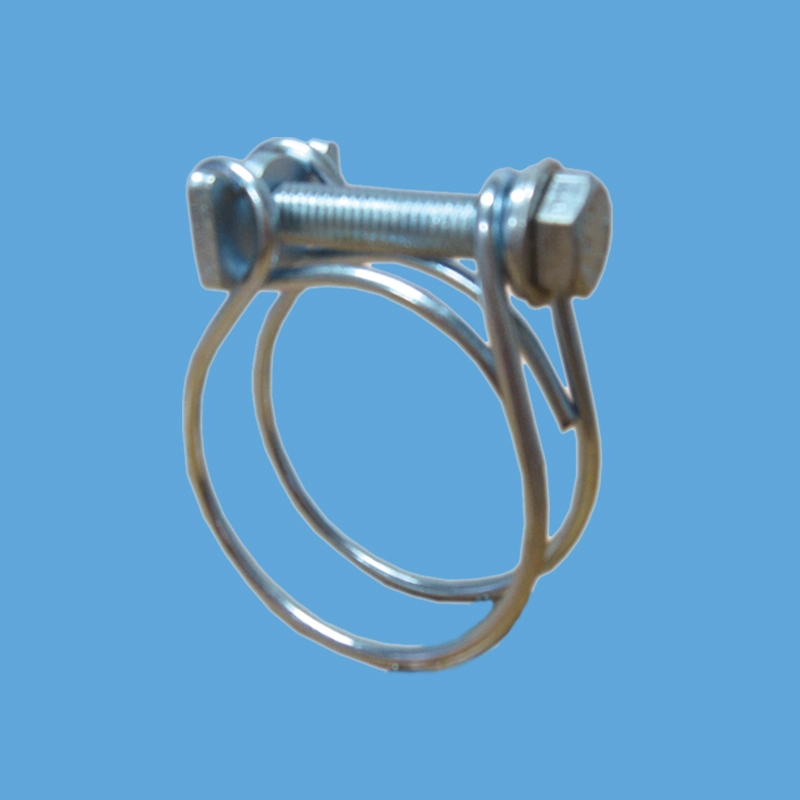 Stainless Steel AISI304 French Style Double Wire Hose Clamps