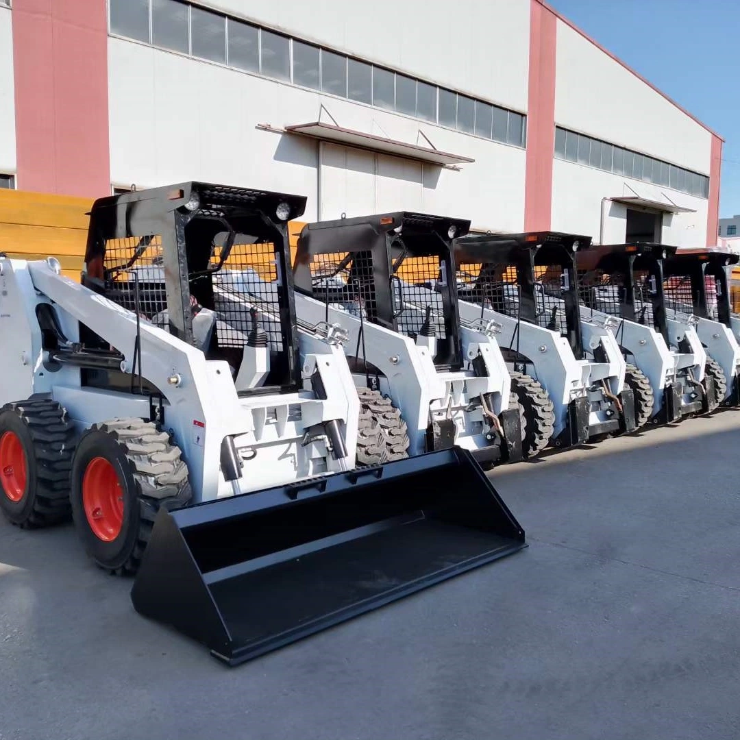 Multifunctional Mini-Tractor Wheeled Small Loader Skid Steer