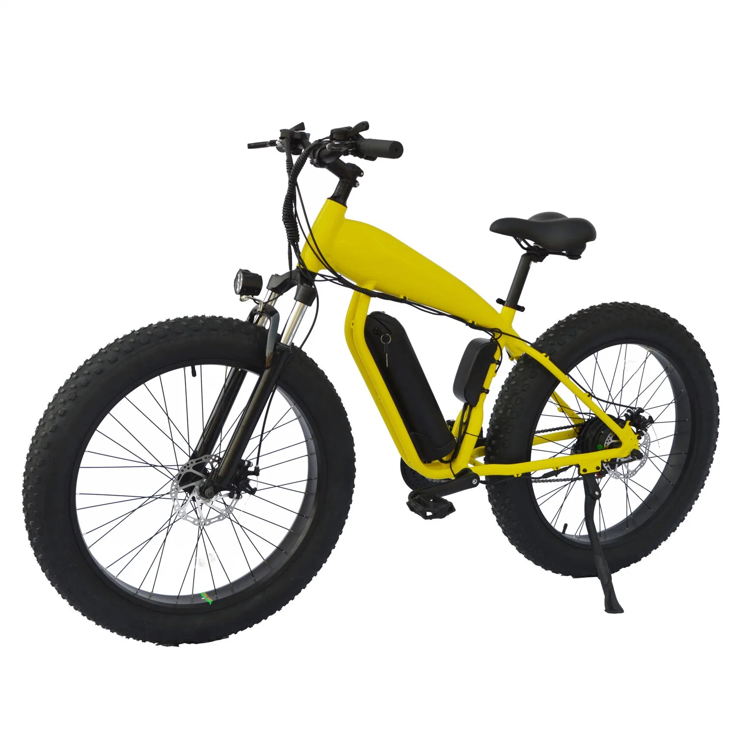 48V 500W Removable Battery Disc Brake Electric Fat Bike off Road Fat Tire Electric Dirt Bike Ebike
