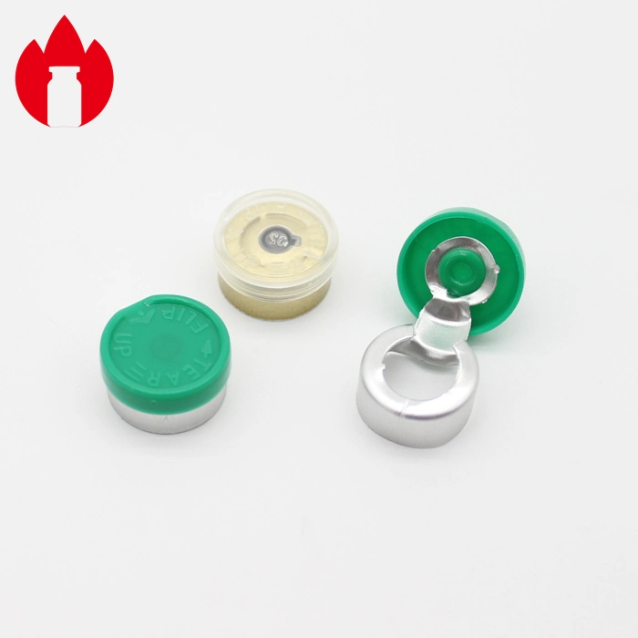 13mm 20mm 32mm Pharmaceutical Injection Aluminum Plastic Flip off Tear off Cap