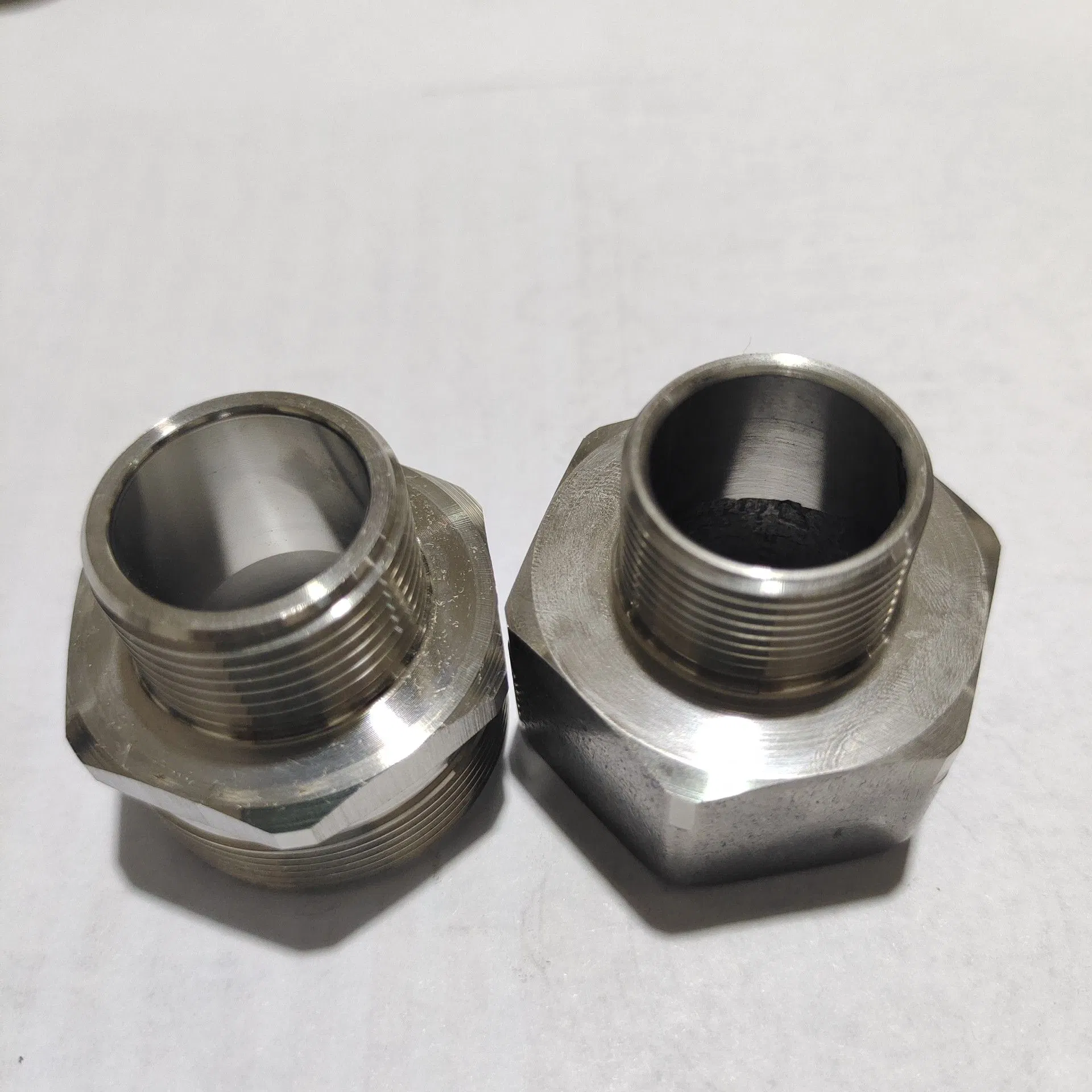 Stainless Steel Cold Heading Joint Threaded Joint Valve Connector Pipe Fitting