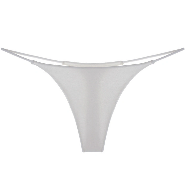 Custom Letter Women's Panties Thong Low Waist Sexy Lingerie Brief Seamless Panty Women Underwear