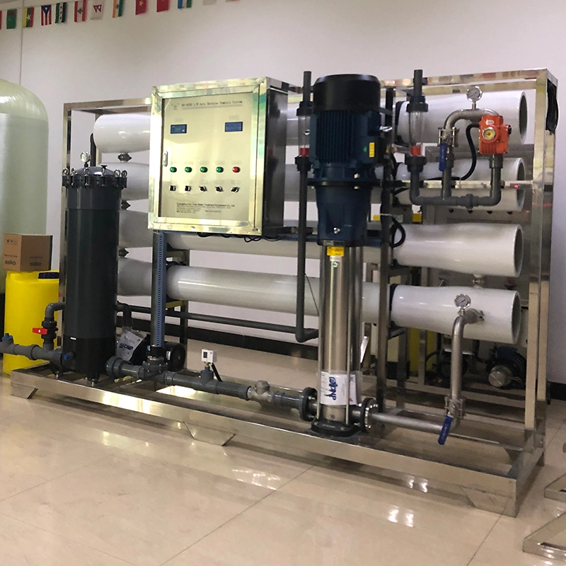 6000lph Device Water Treatment Equipment for Brackish Water Desalination