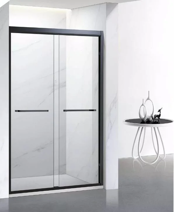 Household Stainless Steel Tempered Glass Shower Room Bathroom with Sliding Door