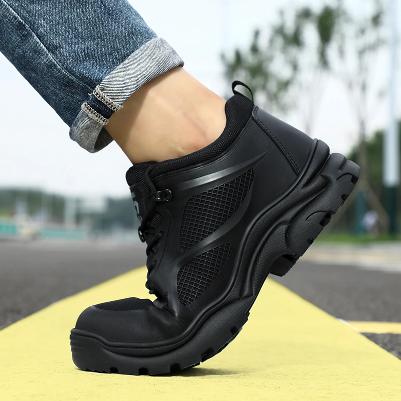 Guyisa Brand Safety Shoes CE Toe Safety Shoes Men and Women Lightweight Breathable Industrial Construction Work Shoes Non-Slip