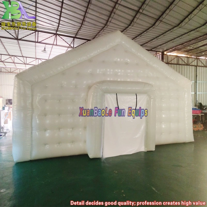 Outdoor White Large Inflatable Wedding Party Tent with Lights N Movable Doors From Xbl Inflatables Factory