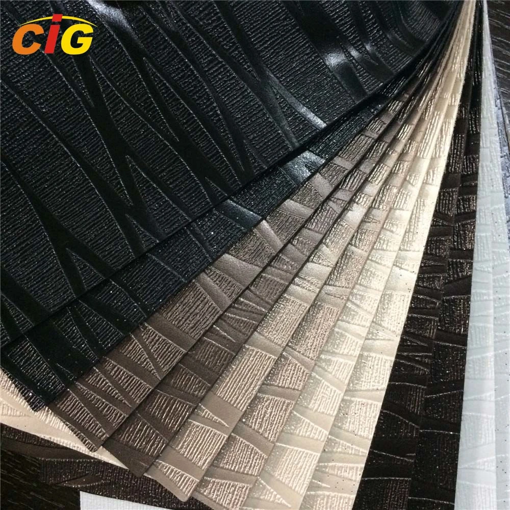 Fashion New Design PVC Artificial Leather for Sofa/ Decoration/ Furniture/ Bags