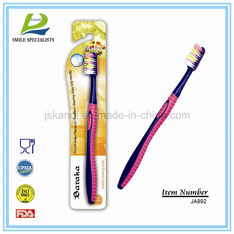Daily Nylon Personal Cleaning Adult Toothbrush