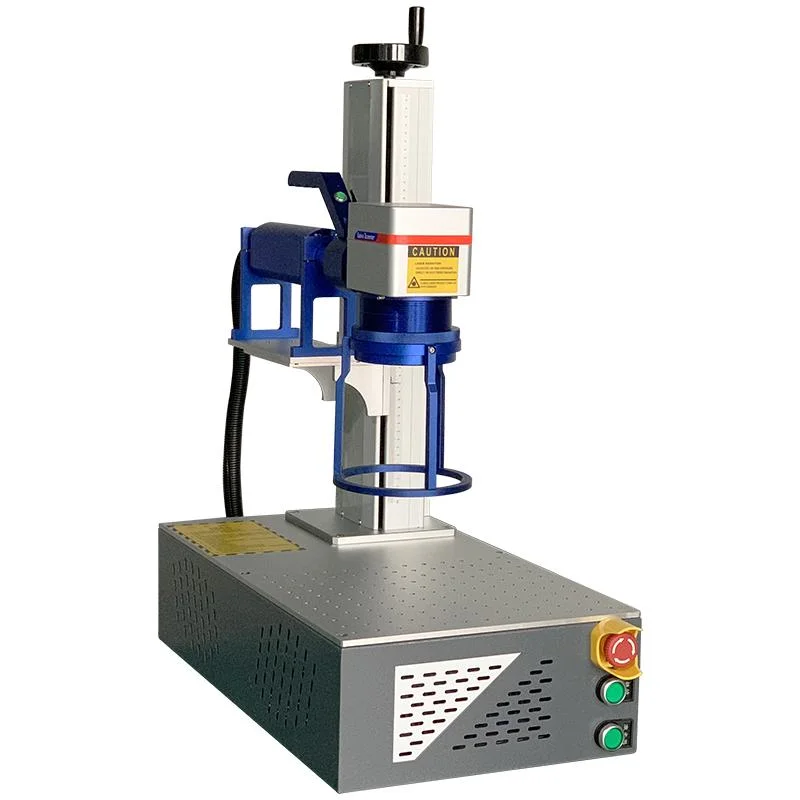 Fiber Laser Marking Machine 30W 80W Mopa Color Marking on Stainless Steel