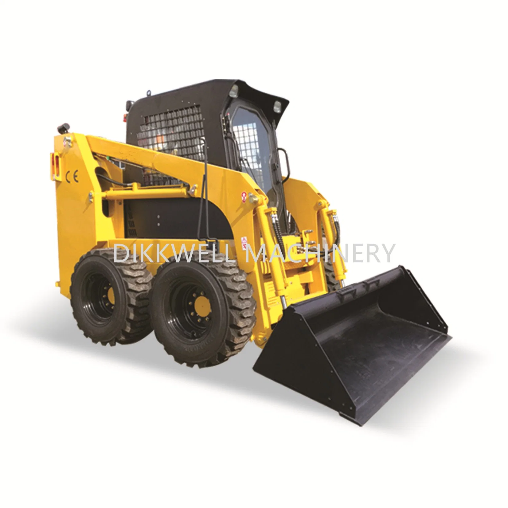 New Style Hj60 60HP Flexible Rated Load 850kg Skid Steer Loader