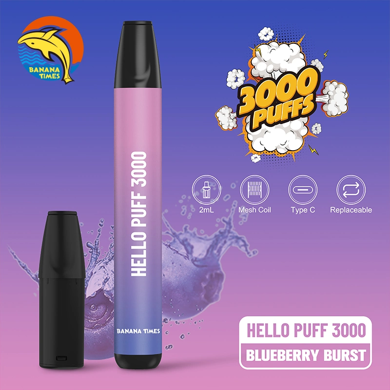 2023 les plus chauds Wholesale/Supplier haute qualité jetable 2ml *5 Replaceable Pods Stylo à bille Salt Vape 2 % NIC