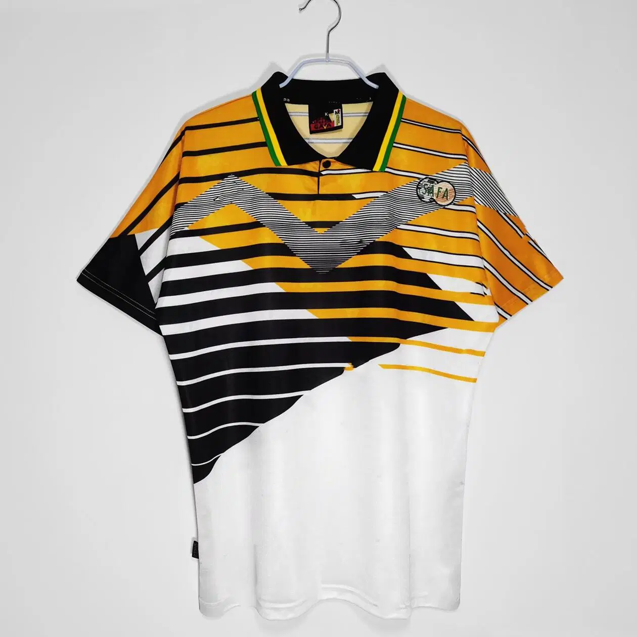 Thai Edition South Africa Retro Soccer Jersey 1994 Season Home Football T-Shirt