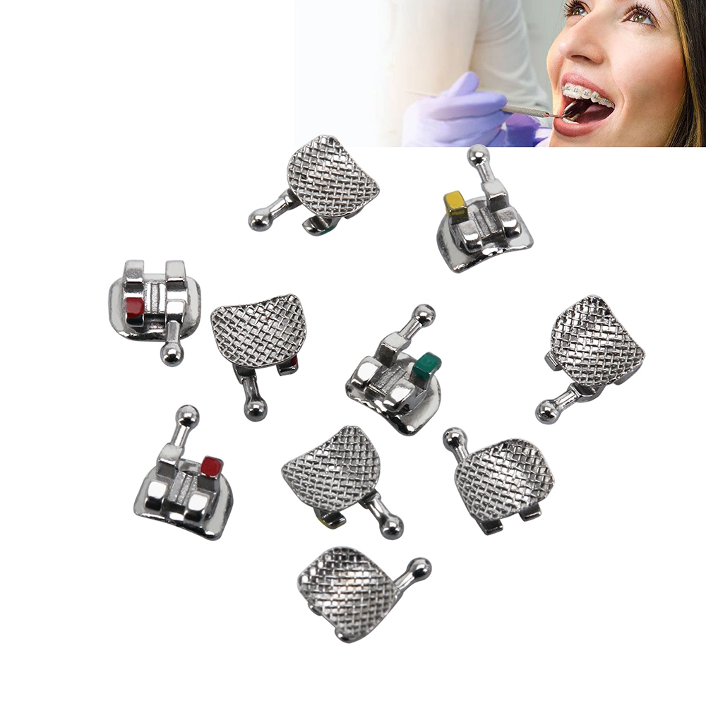 Hot Selling Dental Orthodontic Bracket Mbt 022 with 345 Hooks Set