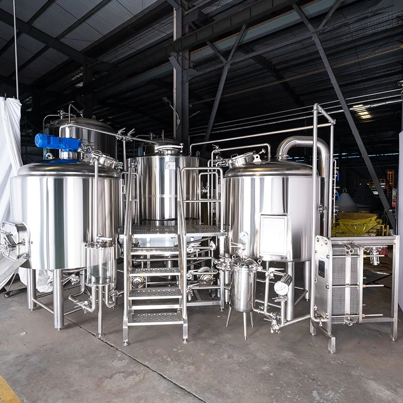 Automatic Beer Brewery Equipment Stainless Steel Complete Microbrewery Supplier China Brewing Equipment