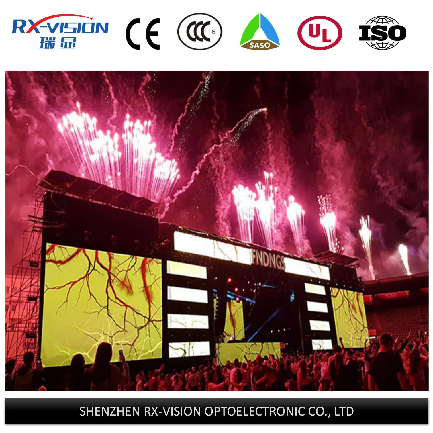 P3.91 de mejor venta de coches Shenzhen etapa vídeo RGB LED panel de pared para pantalla LED de la etapa de conciertos