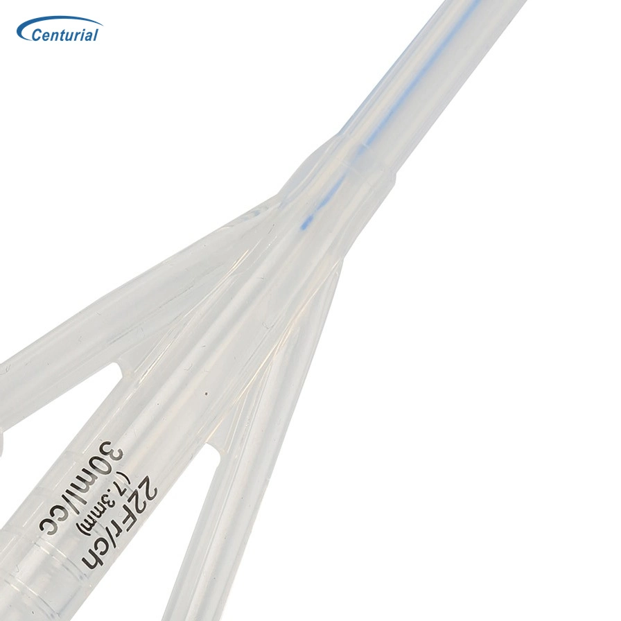 Softer Medical Instrument Silicone Latex Foley Catheter with Adult Pediatric Size