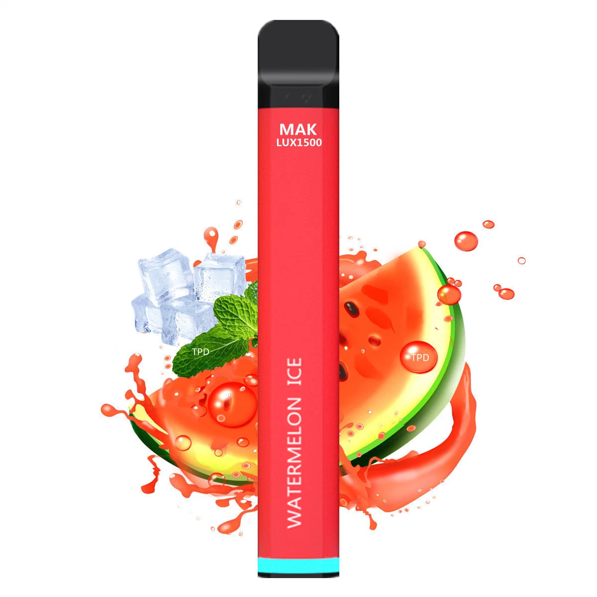 Mak Lux 600 800 1500 Puffs 5000puffs Nicotine Free 0% 2% 5% E Cigarette Mak Disposable/Chargeable Vape