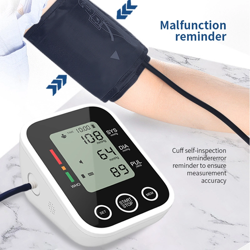 Blood Pressure Monitor Bp Cuff Suitable for Automatic Intelligent Language Prompt Alar Is Home Medical Treatment of Middle-Aged People Sphygmomanometer