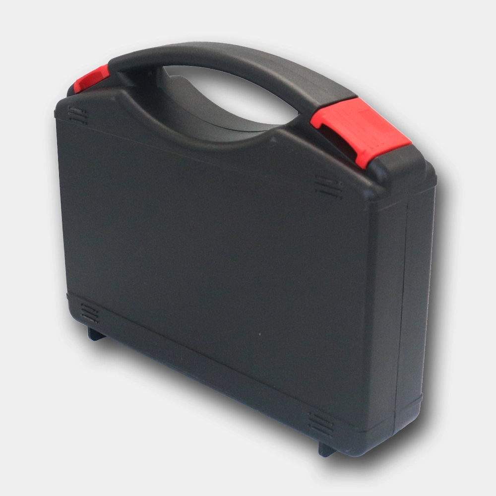 Hard Safe Locked Firm Black Plastic Tool Case