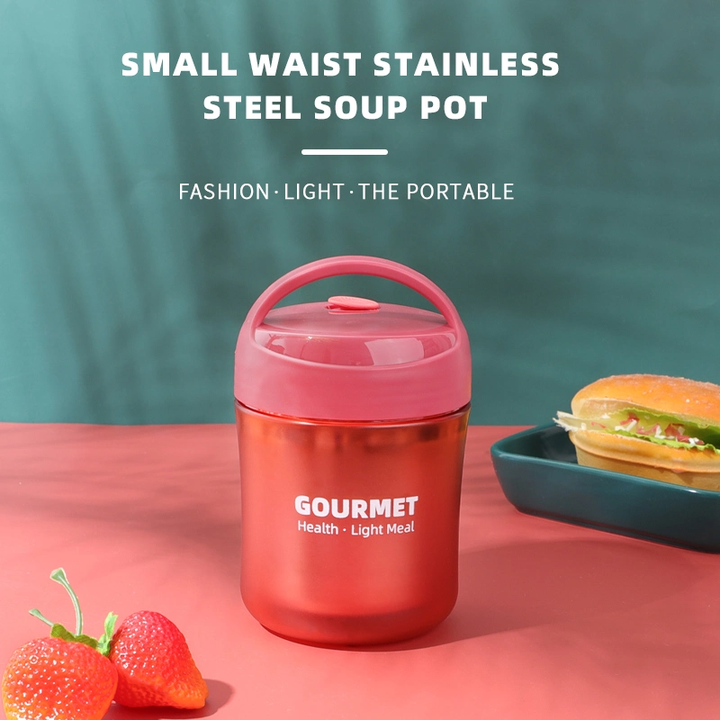 High quality/High cost performance Stainless Steel Vacuum Lunch Box Portable Sealed Outdoor Stew Pot