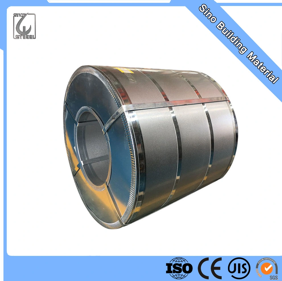 Dx51d Z100 Z180 G550 Az120 Az30 24 Gauge Grade Oiled Prime Aluzinc Mild Hot Cold Rolled Prepainted Galvanized Galvalume Steel in Coil for Roofing Sheet