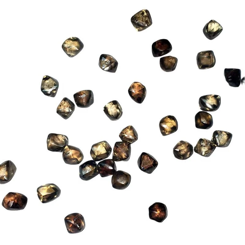 Diamants bruts naturels particules de diamants bruts matériaux ultra-durs