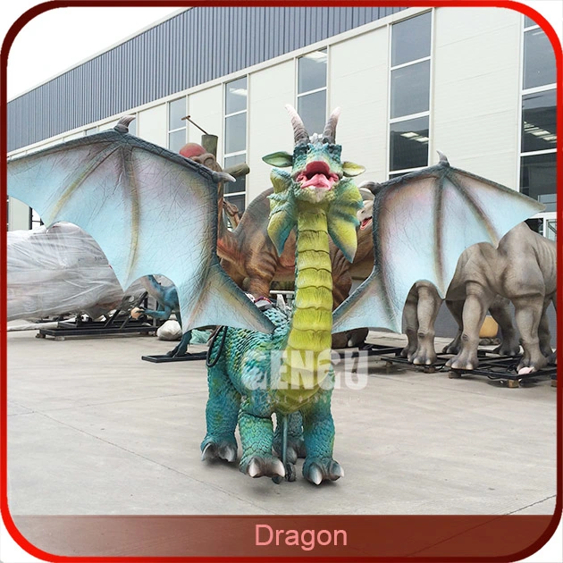 Chinese Dragon Decorations Amusement Rides