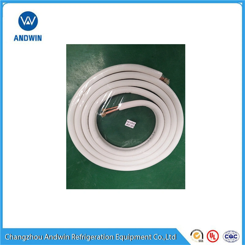 Air Conditioner Cu-Alu Welded Insulation Pipe Copper Pipe