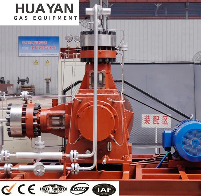 Gl-20/12-160 Oil-Free High Pressure Nature Gas Diaphragm Compressor Factory Supplier