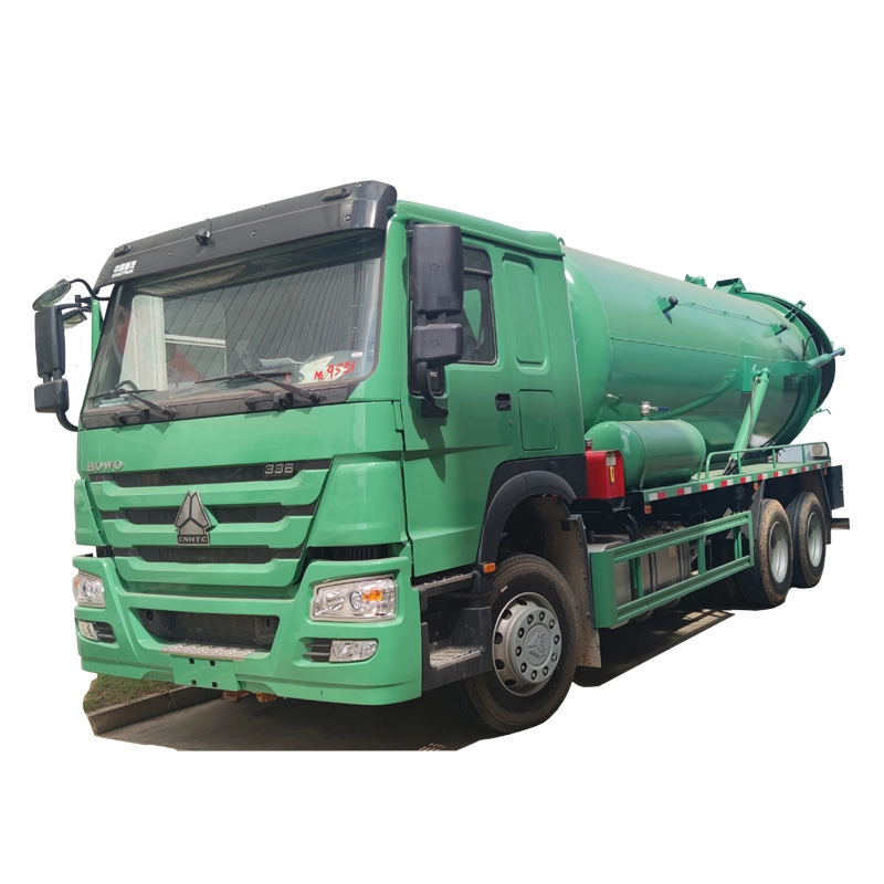 HOWO 6X4 20000L Municipal Vacuum Sewage Suction Truck 20tons Liquid Waste Septic Tank Truck