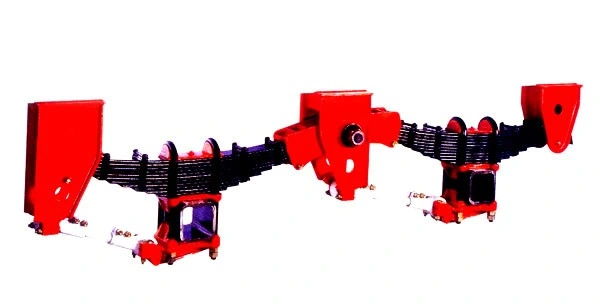 Tipo alemán de 2 ejes y suspensión mecánica Tri-Axle de BPW Tráiler suspensión