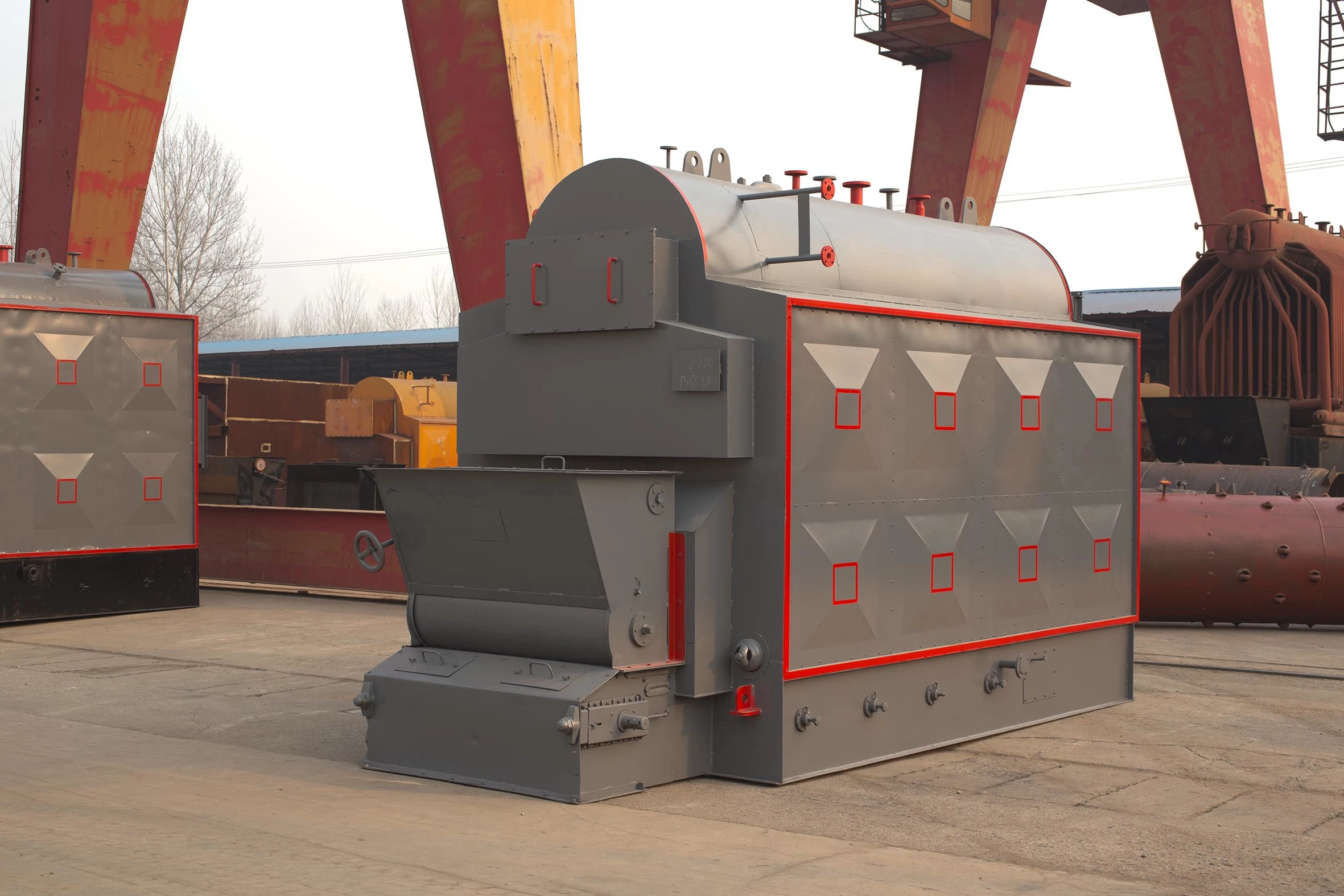 5ton 6ton 3ton 4ton Heat Transfer Epcb Industrial Coal Pellet Fired Steam Boiler