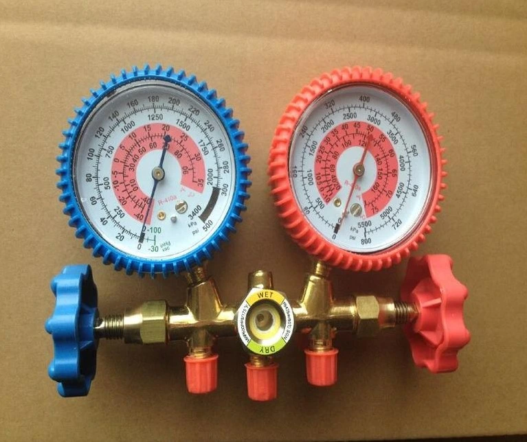 Refrigerant Aluminium Manifold Gauge Set for R134A