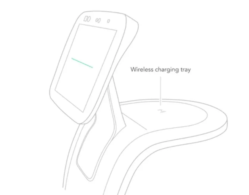 Robô de guia inteligente WiFi Temi V3 de navegação autónoma