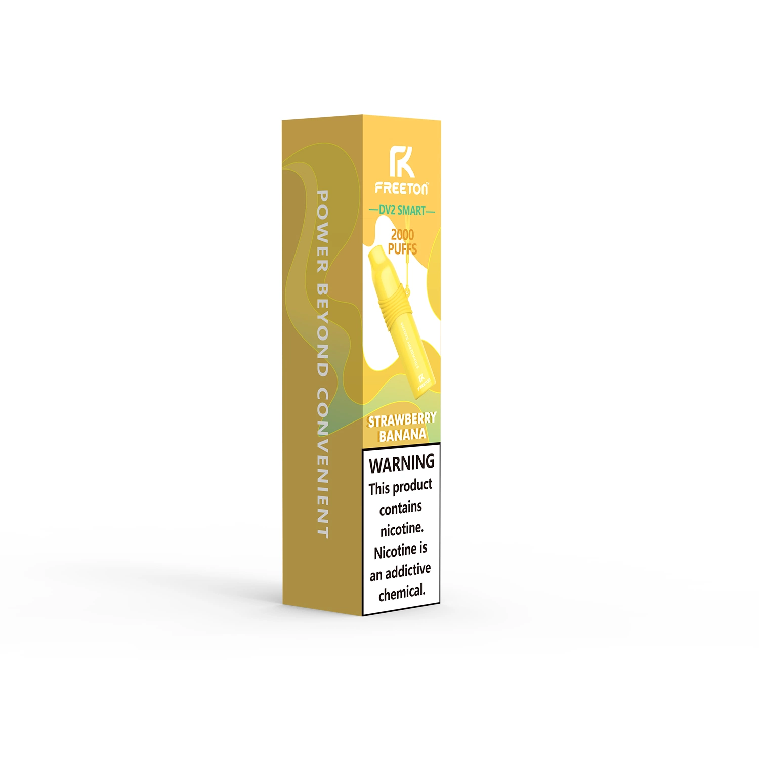 Plus de couleurs pour choisir la cigarette électronique jetable fait sur mesure Vape 2000 bouffées Vape de fumée