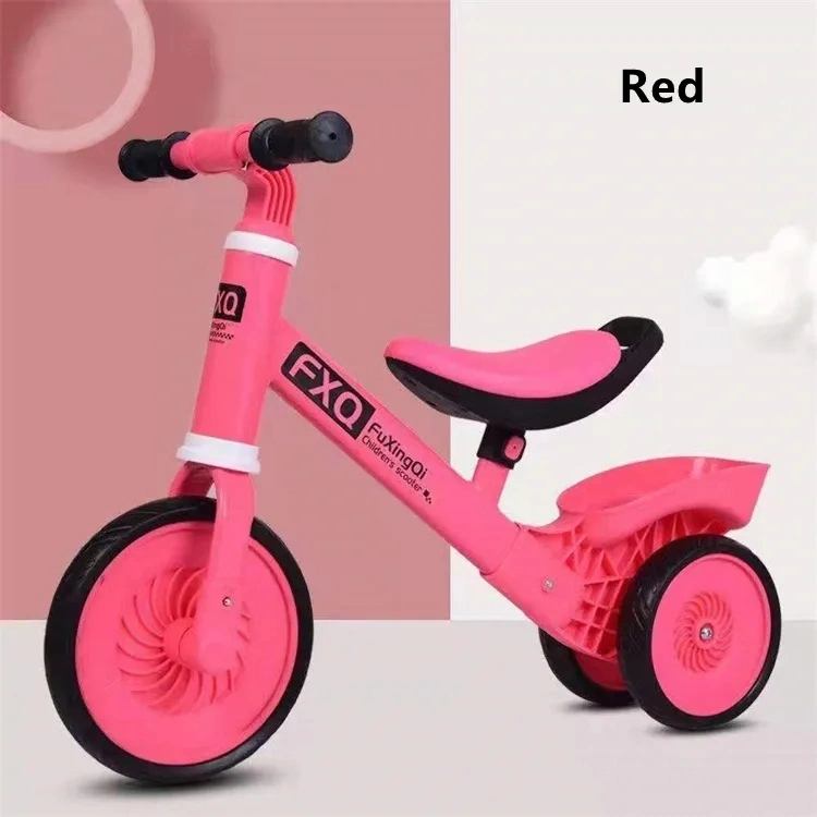 Children&prime; S Toy Car Tricycle Balance Exercise Balance Mechanics Walker Baby Walker Tricycle