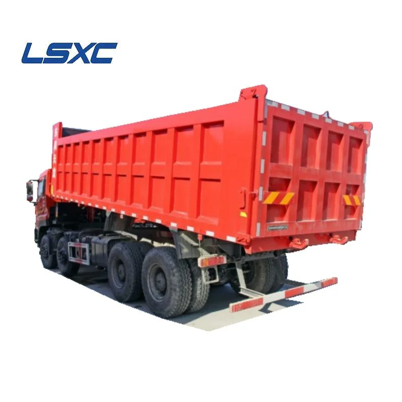 High Horsepower and Large Loading Capacity Dongfeng 12 Wheels Cummins Engine Forward Dump Trucks