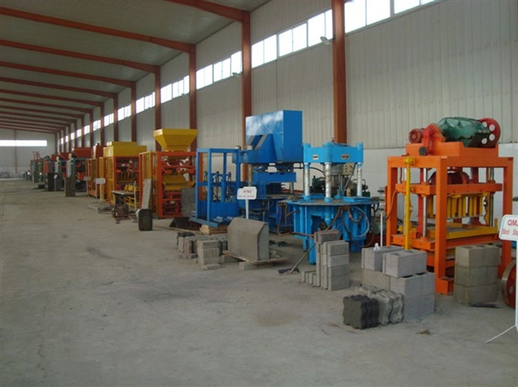 Qtj4-40 Concrete Cement Brick Mould Making Machine Prices