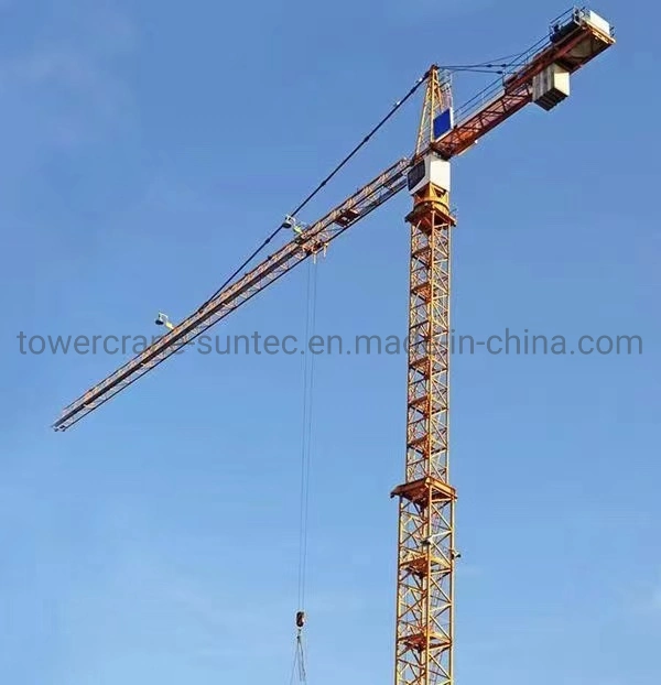 Suntec Brand Construction Tower Crane Hot Selling 6 Ton Tower Crane Qtz63qtz5013 for Sale