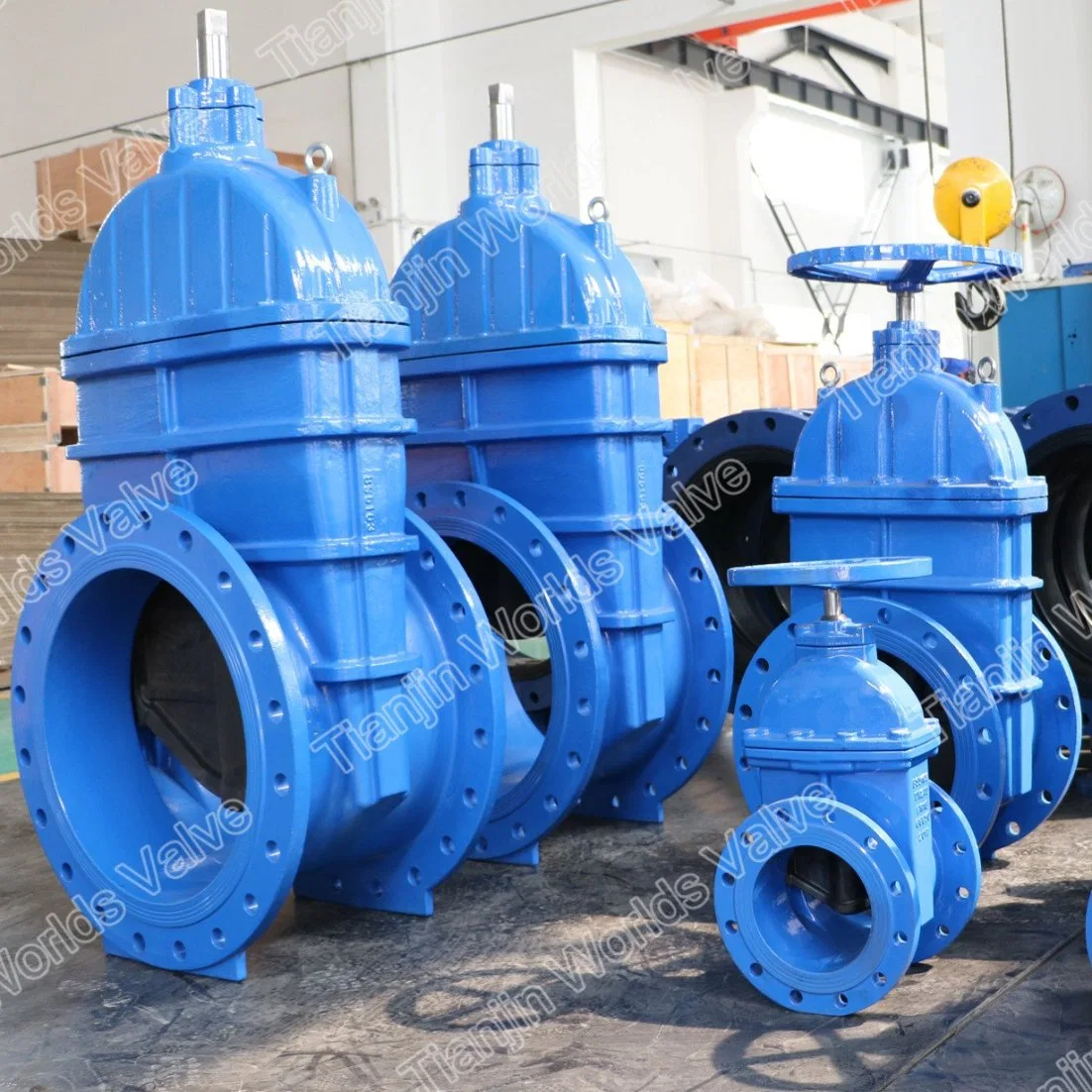 API Rubber Seat Resilient Sluice Industrial Control Gate Valve JIS 5K 10K ANSI 150